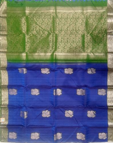 ARNI SILK HALF FINE ZARI SAREE WITH BLOUSE